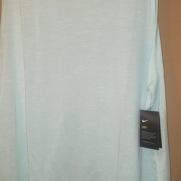 Plus-size Nike tom-boy  tank mint color - Picture 3 of 3